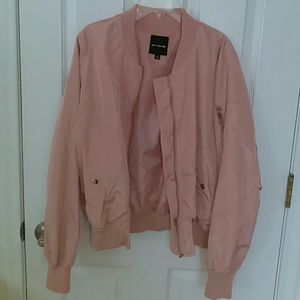 🌌Nude Pink Bomber Jacket🌌